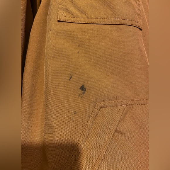 Large Beige Waterproof Carhartt Jacket - Picture 4 of 6
